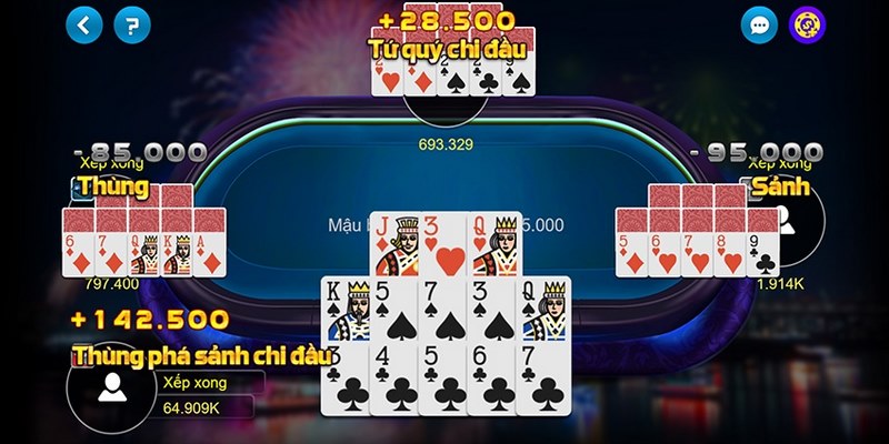 Học Cách Chơi Mậu Binh Bất Bại Để Chinh Phục Tại Jun88 3 Trong cách chơi mậu binh có từ 2 đến 4 người